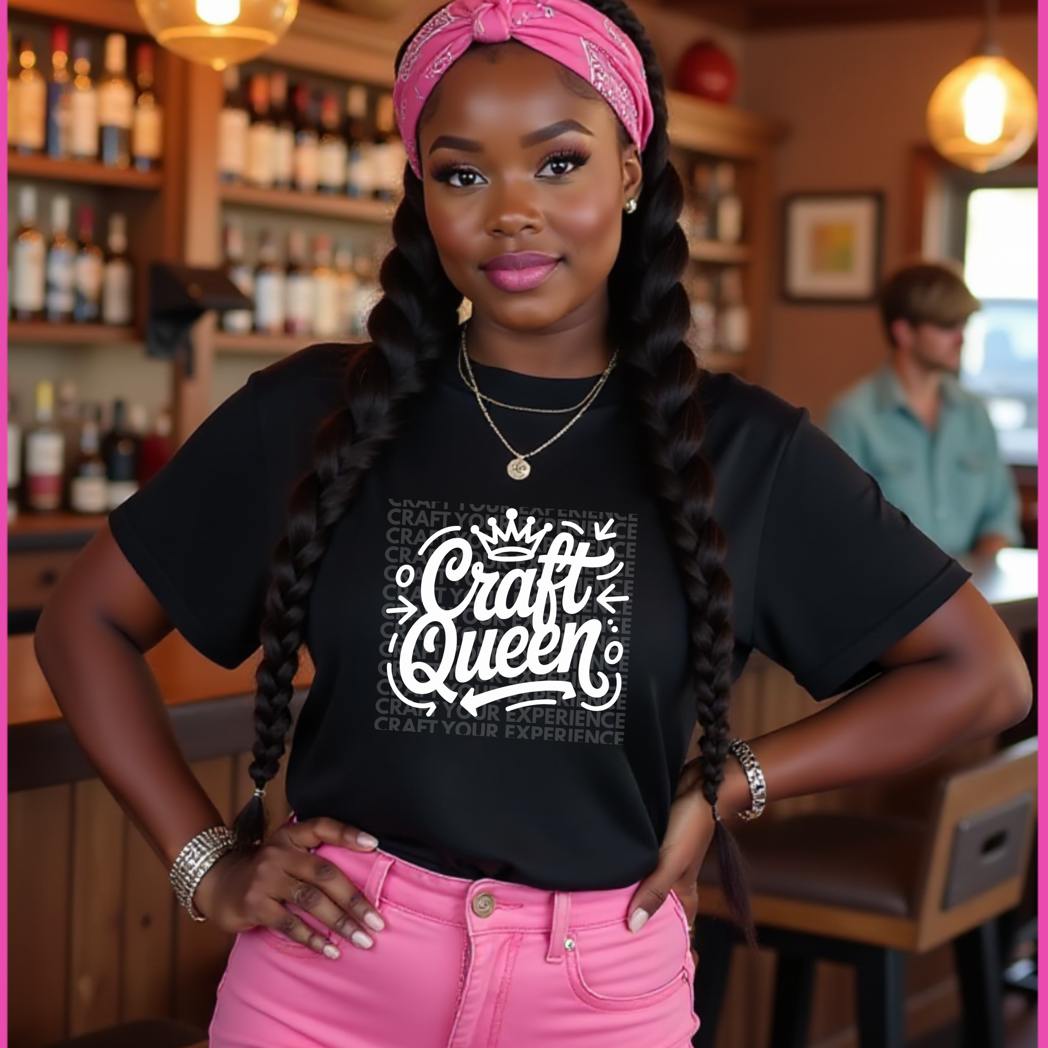 Craft Queen PNG, Funny Crafting Quote Digital File, Maker Shirt Design, Cricut Download, Craft Room Wall Art, DIY Craft Printable PNG