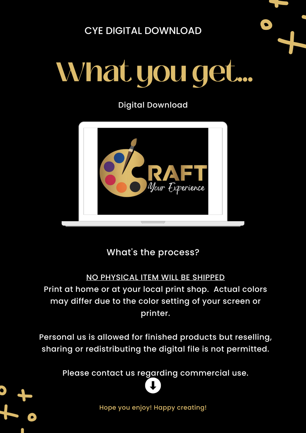 Embrace Your Craft PNG, Craft Quote Design, Creative Motivation File, DIY, Motivational Graphic