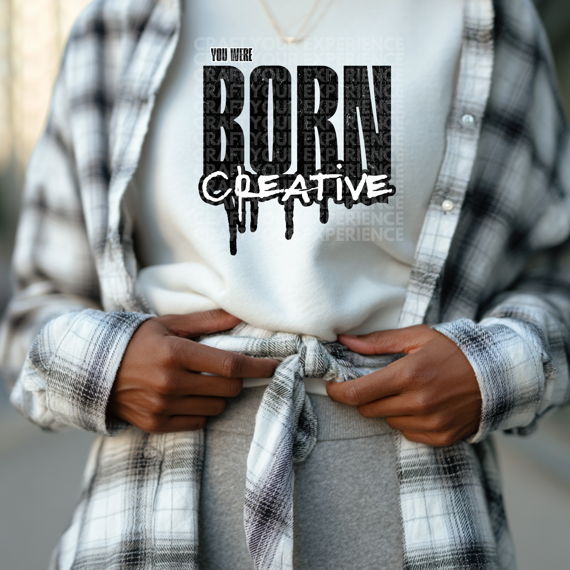 “Born Creative” – Printable Wall Art | Digital Download | Inspirational Quote Art
