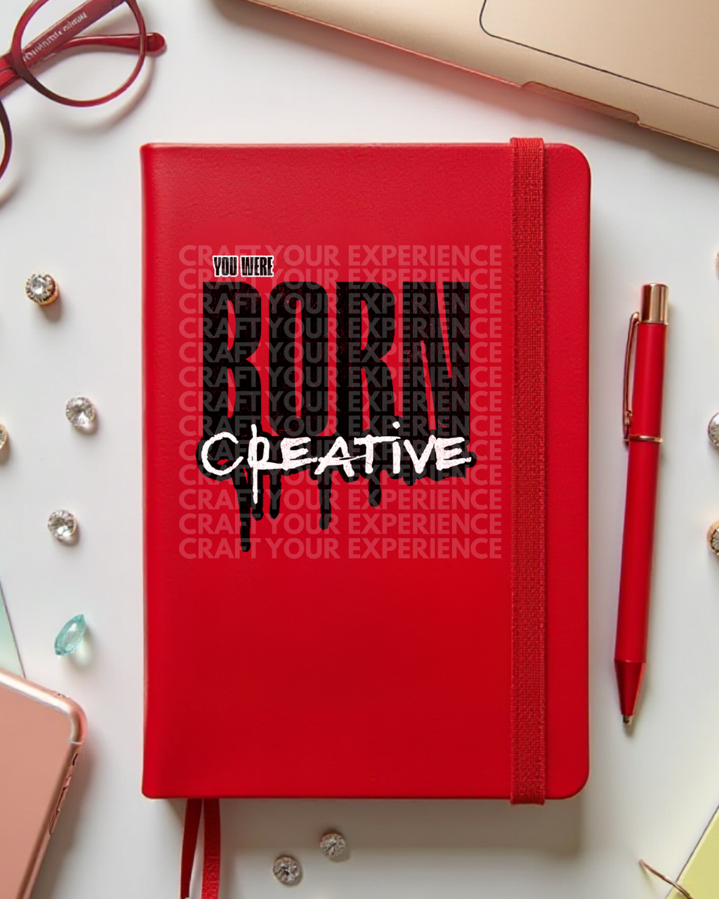 “Born Creative” – Printable Wall Art | Digital Download | Inspirational Quote Art